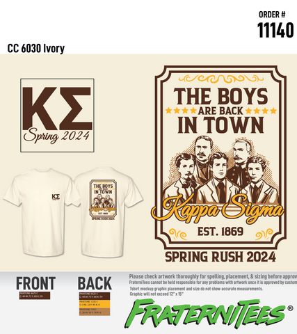 Kappa Sigma - The Boys Are Back