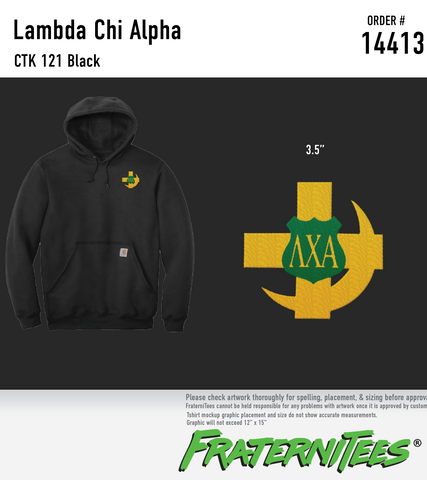 Lambda Chi Alpha - Carhartt Hoodie