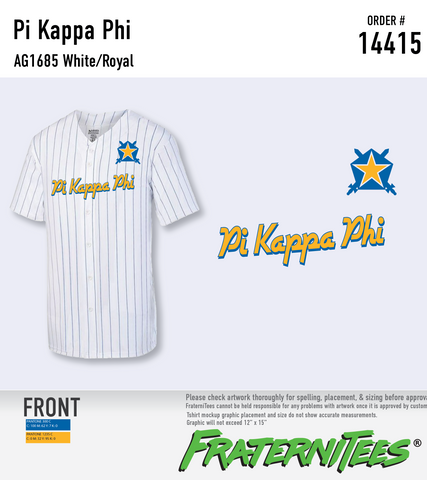 Pi Kappa Phi - Baseball Jersey