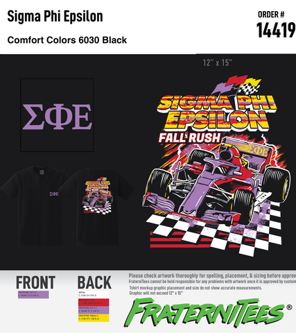 Sigma Phi Epsilon - F1 Car