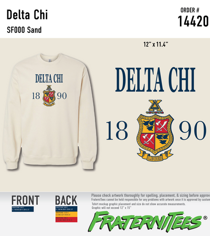 Delta Chi - Crewneck