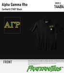 Alpha Gamma Rho - Carhartt Pocket Tee