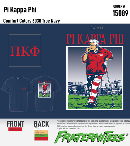 Pi Kappa Phi - American Flag Golfer