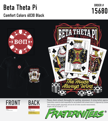 Beta Theta Pi - The House Always Wins