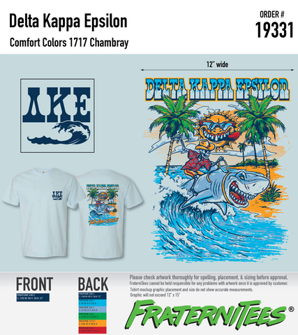 Delta Kappa Epsilon - Surfing Skelly
