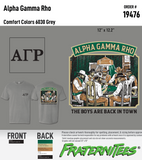 Alpha Gamma Rho - The Boys Are Back