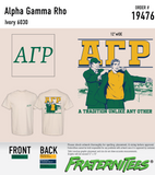 Alpha Gamma Rho - Tradition