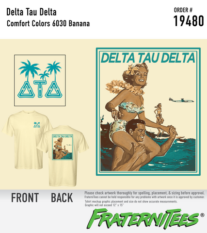 Delta Tau Delta - Vintage Beach