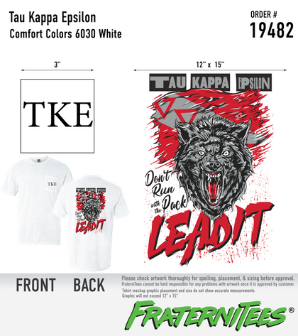 Tau Kappa Epsilon - Lead the Pack