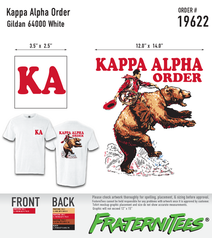 Kappa Alpha - Bronco Bear