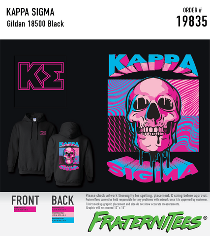 Kappa Sigma - Skelly Hoodie