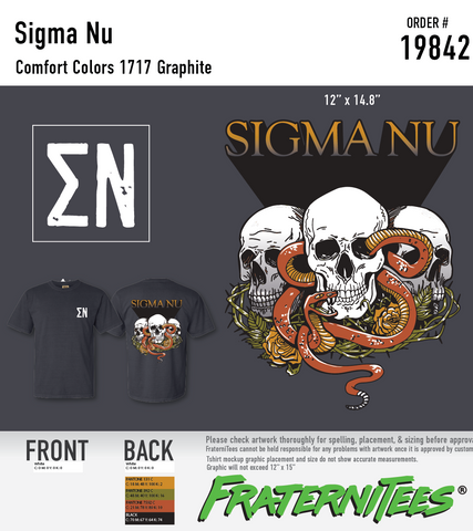 Sigma Nu - Snakes and Skulls