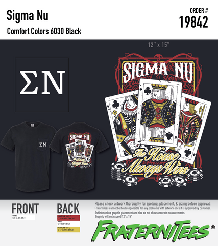 Sigma Nu - The House Always Wins