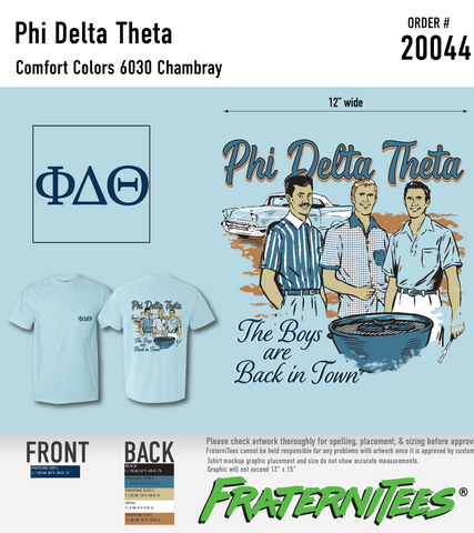 Phi Delta Theta - Grill Boys