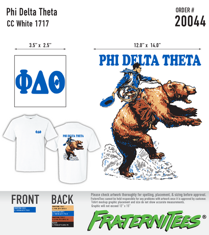 Phi Delta Theta - Bronco Bear