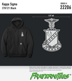 Kappa Sigma - Carhartt White Crest Hoodie