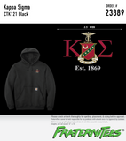 Kappa Sigma - Carhartt Color Crest Hoodie