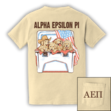 Alpha Epsilon Pi - Puppies in Cooler