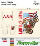 Lambda Chi Alpha - Lion Biker
