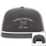 Alpha Gamma Rho - Richardson Rope Hat