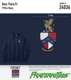 Beta Theta Pi - Crest Q Zip