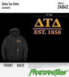 Delta Tau Delta - Carhartt Hoodie