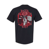 Delta Chi Skeleton & Roses Tee