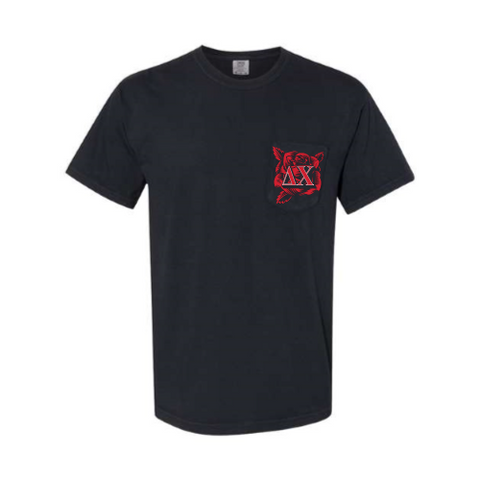 Delta Chi Skeleton & Roses Tee