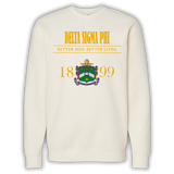 ΔΣΦ Crest Crewneck
