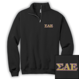 Sigma Alpha Epsilon - Quarter Zip Sweatshirt