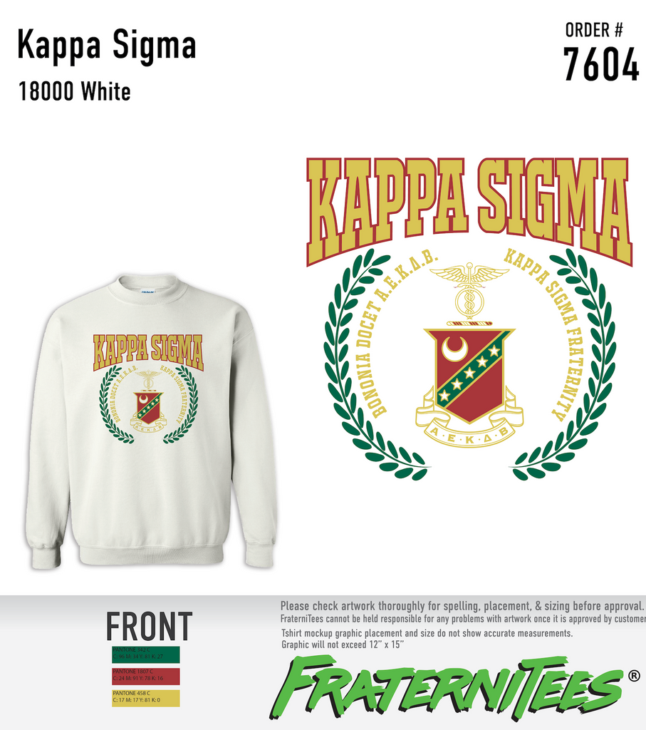 Kappa sigma crewneck sale