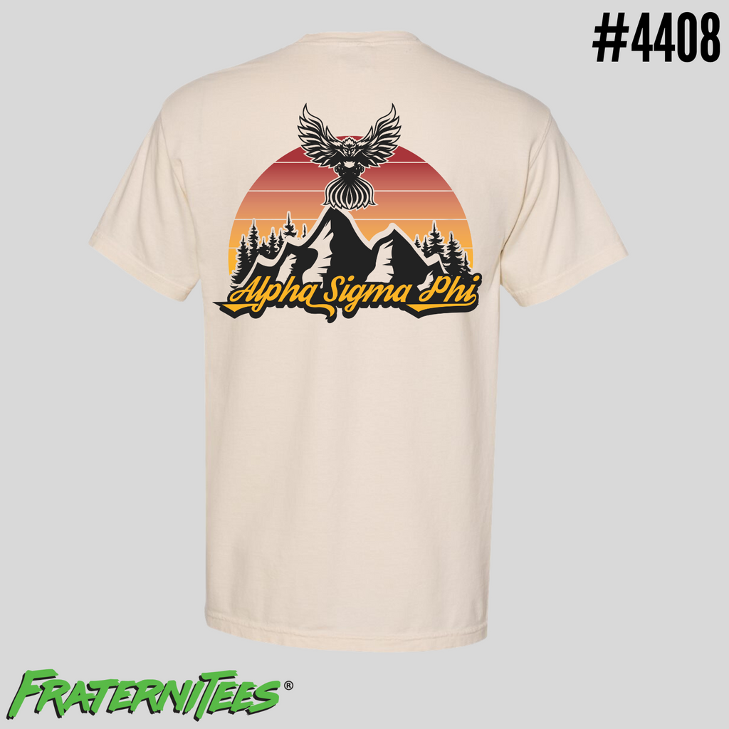 Sunset pocket tee sales