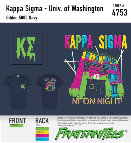 University of Washington - Kappa Sigma - Neon Night 2022
